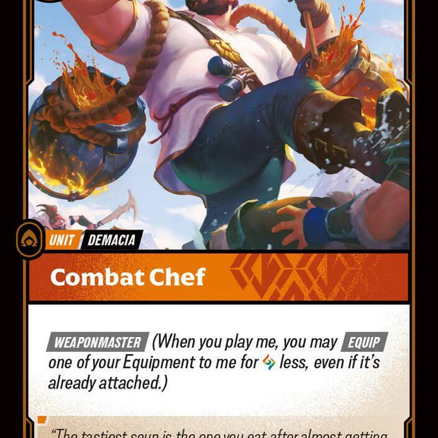 Combat Chef 92/221 (Spiritforged)  - Foil
