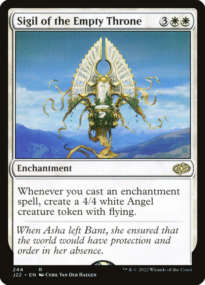 Sigil of the Empty Throne 244 (Jumpstart 2022) 