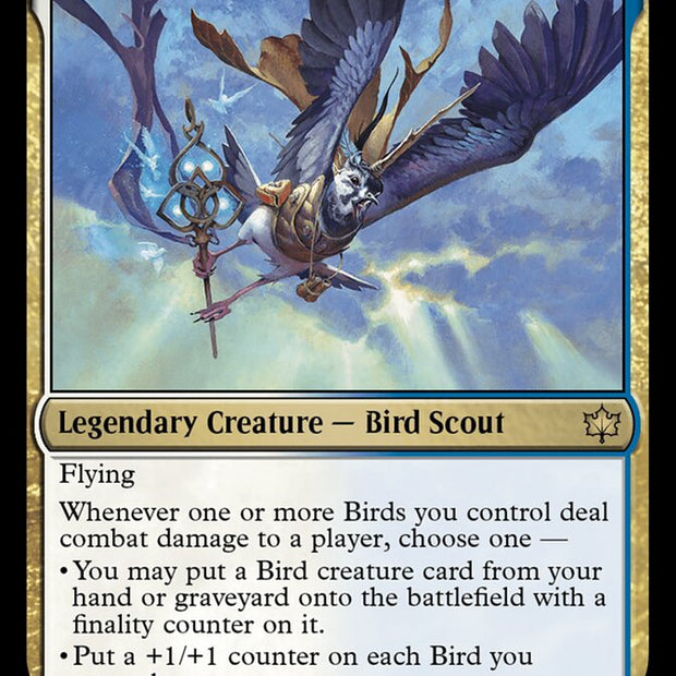 Kastral, the Windcrested 221 (Bloomburrow)  - Foil