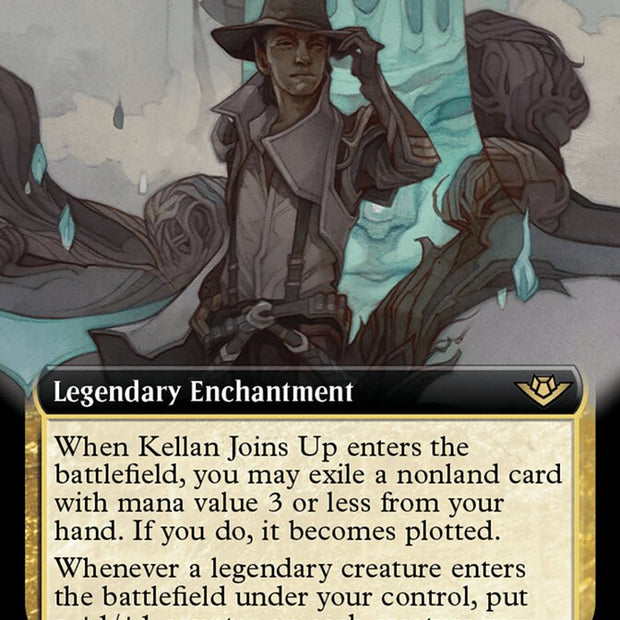 Kellan Joins Up 354/286 (Outlaws of Thunder Junction)  - Extended Art Foil
