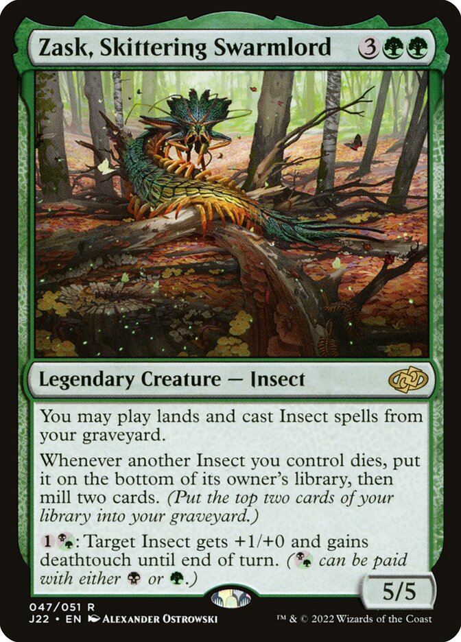 Zask Skittering Swarmlord 47 (Jumpstart 2022) 