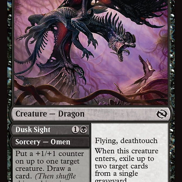 Feral Deathgorger // Dusk Sight 80/291 (Tarkir: Dragonstorm) 
