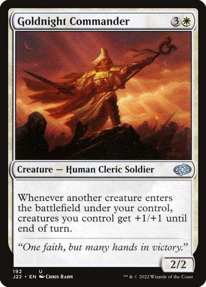 Goldnight Commander 192 (Jumpstart 2022) 