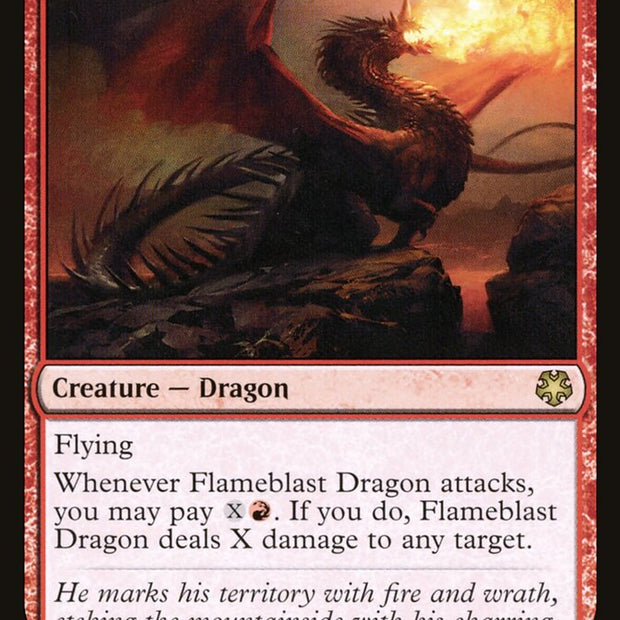 Flameblast Dragon 77/135 (Magic Game Night: Free-For-All) 