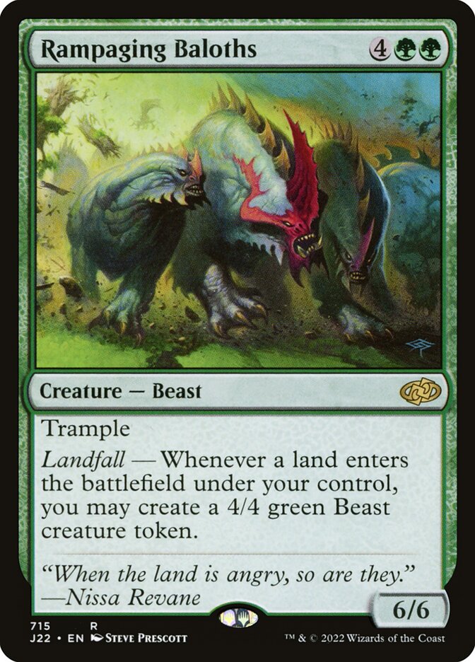 Rampaging Baloths 715 (Jumpstart 2022) 