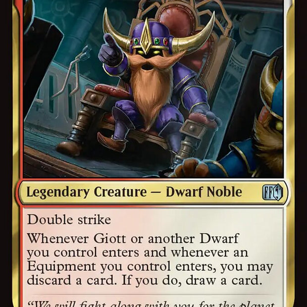 Giott, King of the Dwarves 223/309 (FINAL FANTASY) 