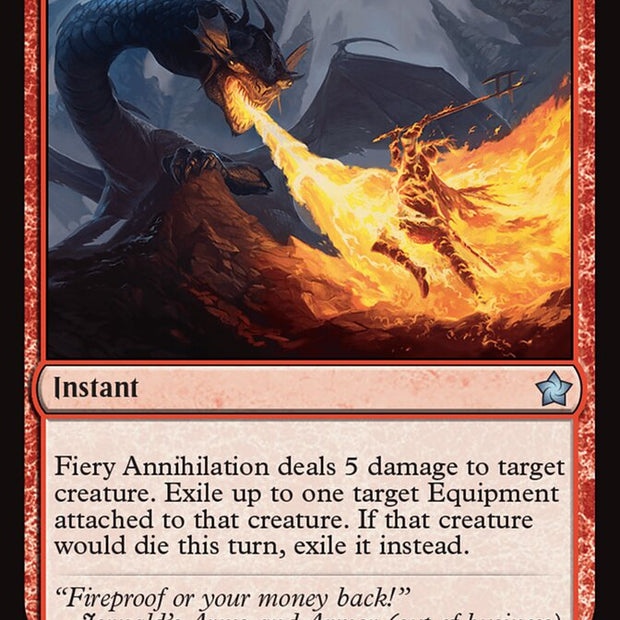 Fiery Annihilation 86/291 (Foundations) 