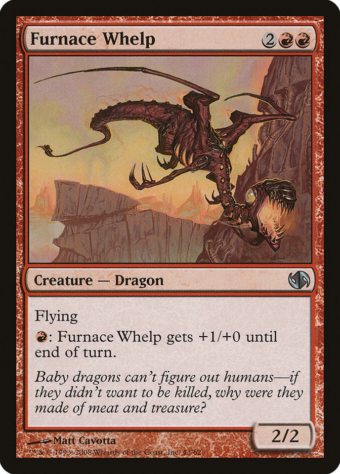 Furnace Whelp 43/62 (Duel Decks: Jace vs. Chandra) 