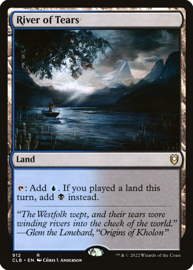 River of Tears 912/361 (Commander Legends: Battle for Baldur's Gate) 