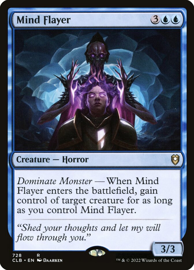 Mind Flayer 728 (Commander Legends: Battle for Baldur's Gate) 