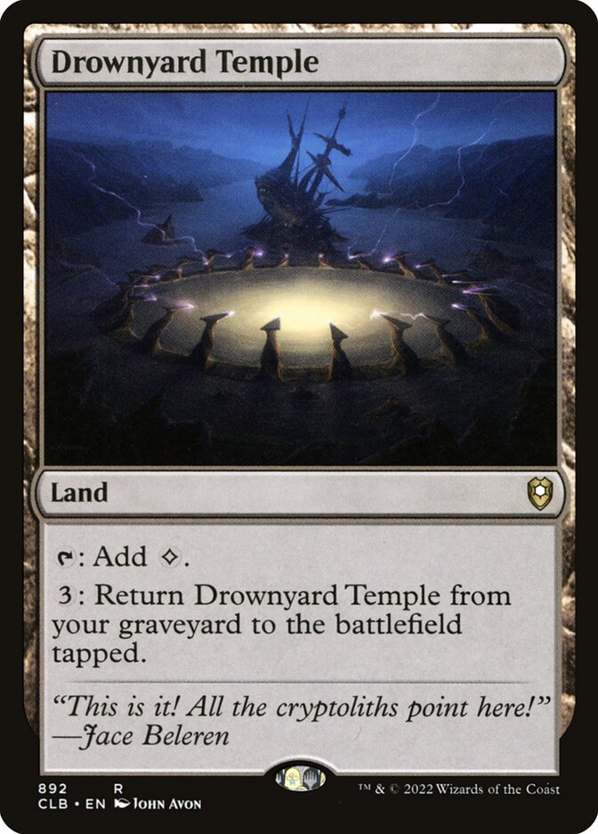 Drownyard Temple 892/361 (Commander Legends: Battle for Baldur's Gate) 