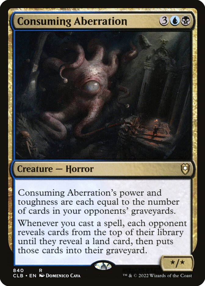 Consuming Aberration 840 (Commander Legends: Battle for Baldur's Gate) 