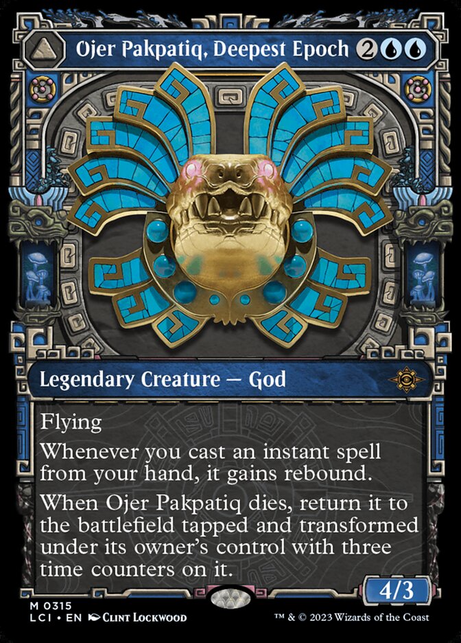 Ojer Pakpatiq, Deepest Epoch // Temple of Cyclical Time 315/291 (The Lost Caverns of Ixalan)  - Showcase
