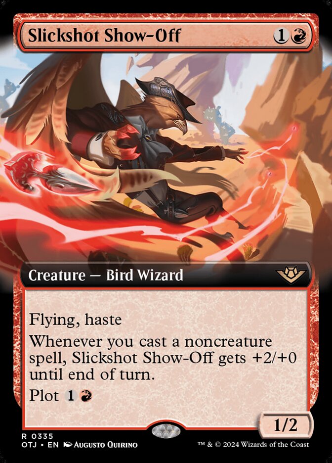 Slickshot Show-Off 335/286 (Outlaws of Thunder Junction)  - Extended Art Foil
