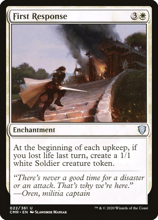 First Response 22 (Commander Legends) 