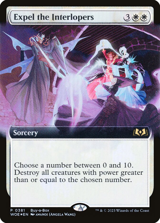 Expel the Interlopers 381 (Buy-A-Box Promos)  - Foil