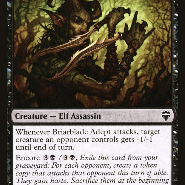 Briarblade Adept 111/361 (Commander Legends)  - Foil