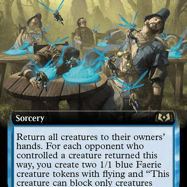 Faerie Slumber Party 371/276 (Wilds of Eldraine)  - Extended Art