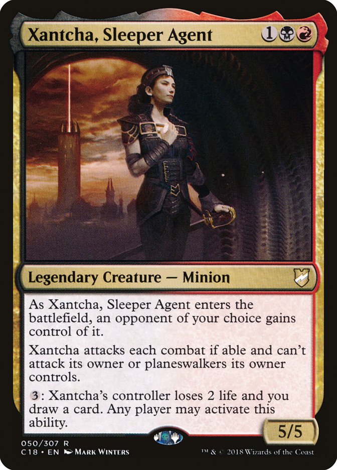 Xantcha, Sleeper Agent 50/307 (Commander 2018) 