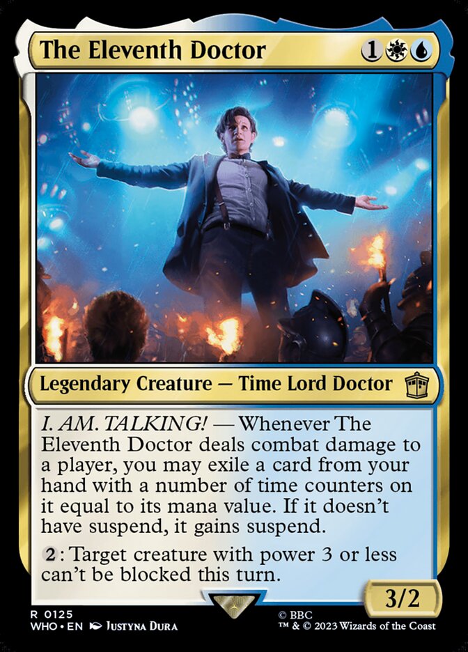 The Eleventh Doctor 125/331 (Universes Beyond: Doctor Who) 
