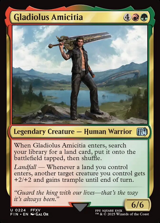Gladiolus Amicitia (FINAL FANTASY) 