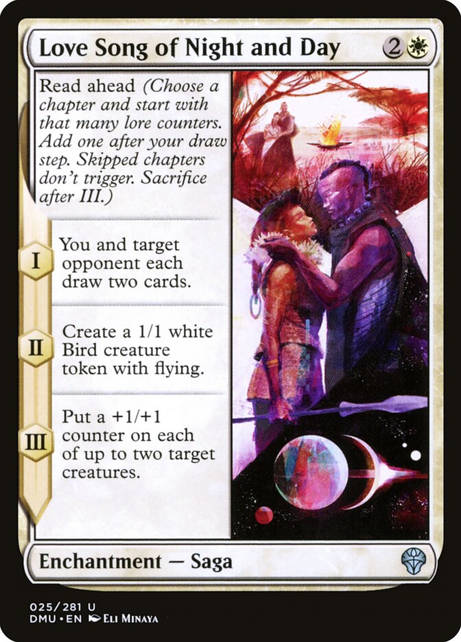 Love Song of Night and Day 25/281 (Dominaria United)  - Foil