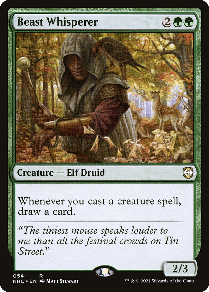 Beast Whisperer 54 (Commander: Kaldheim) 