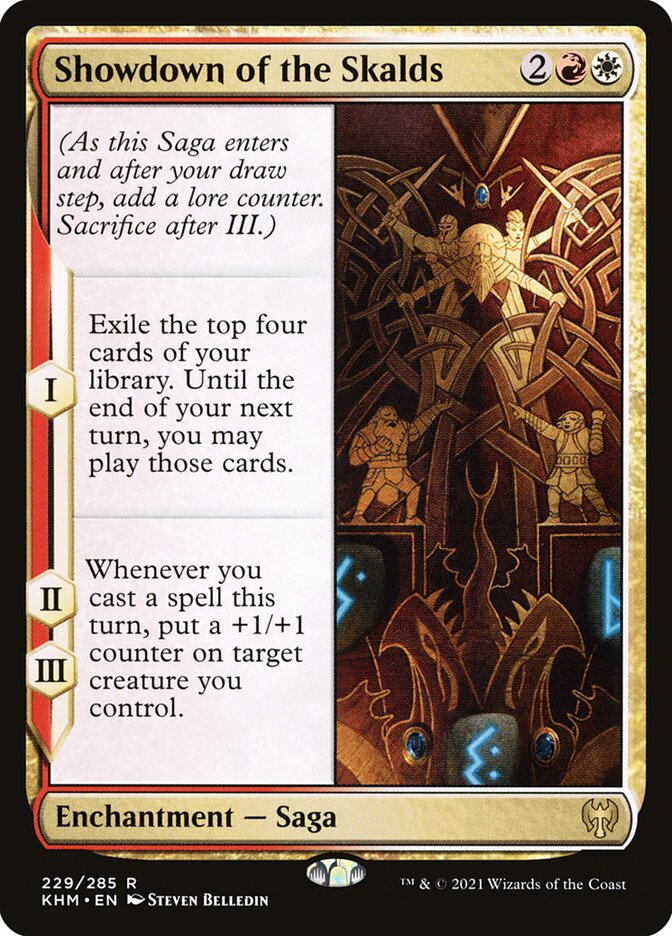 Showdown of the Skalds 229/285 (Kaldheim)  - Foil