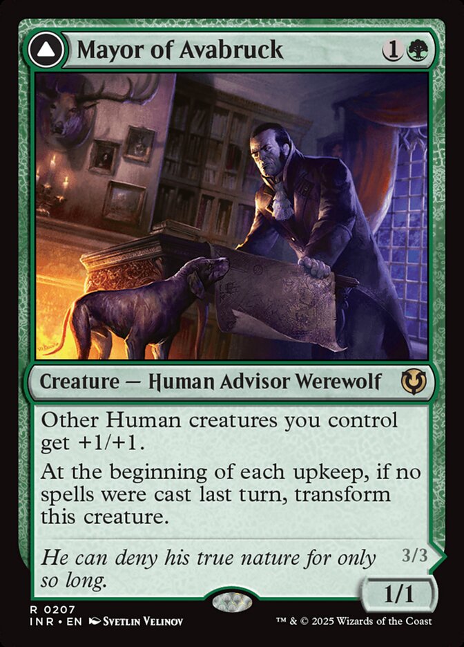 Mayor of Avabruck // Howlpack Alpha 207/287 (Innistrad Remastered) 