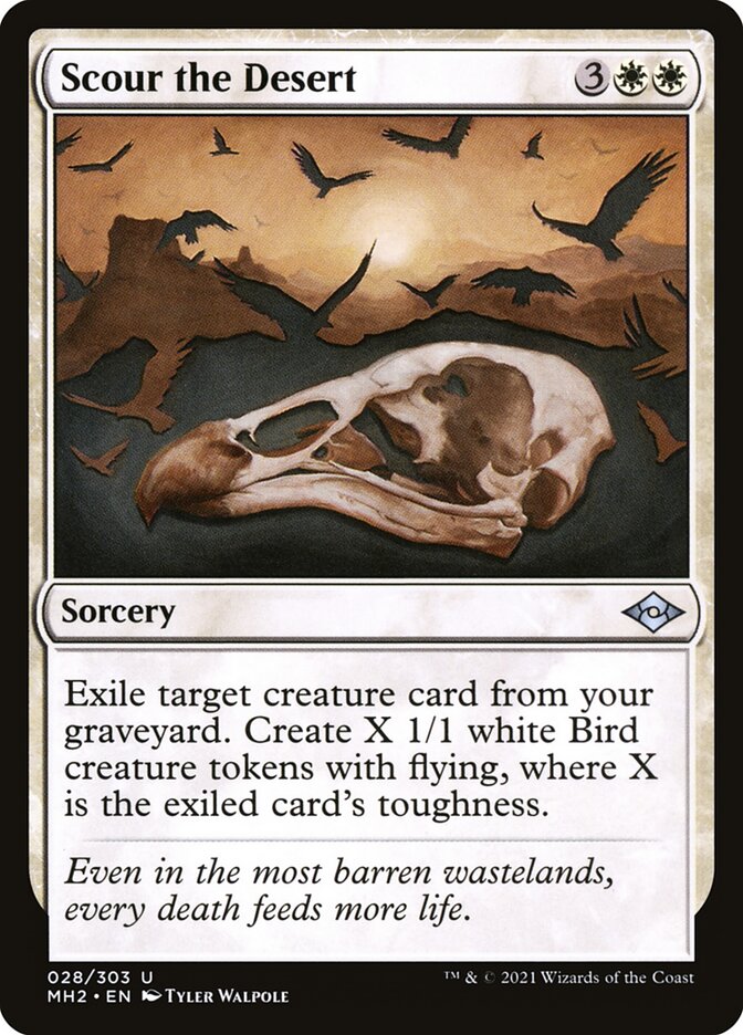 Scour the Desert 28 (Modern Horizons 2)  - Foil