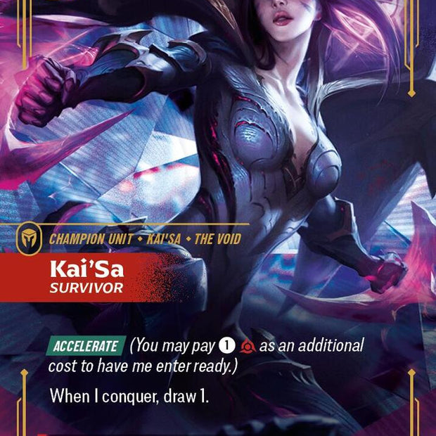 Kai'Sa - Survivor 39/298 (Origins)  - Foil