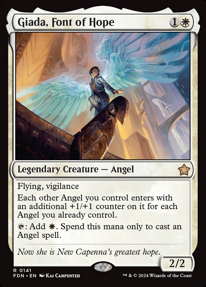 Giada, Font of Hope 141 (Foundations)  - Foil