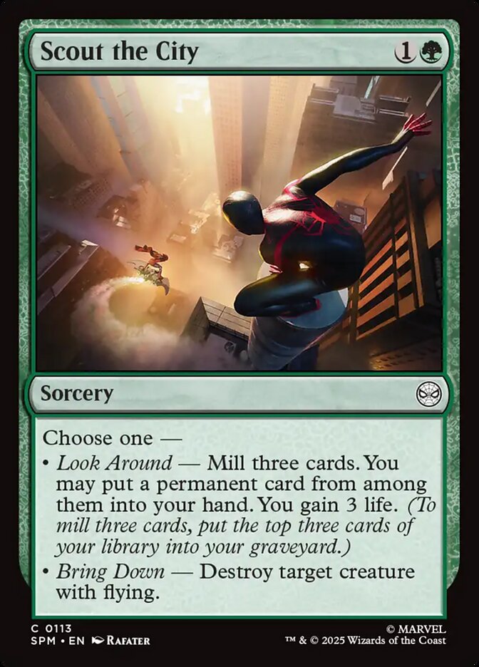 Scout the City (Marvel's Spider-Man)  - Foil