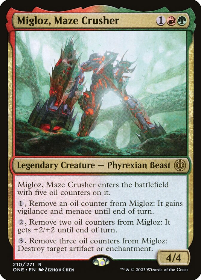 Migloz, Maze Crusher (Phyrexia: All Will Be One) 