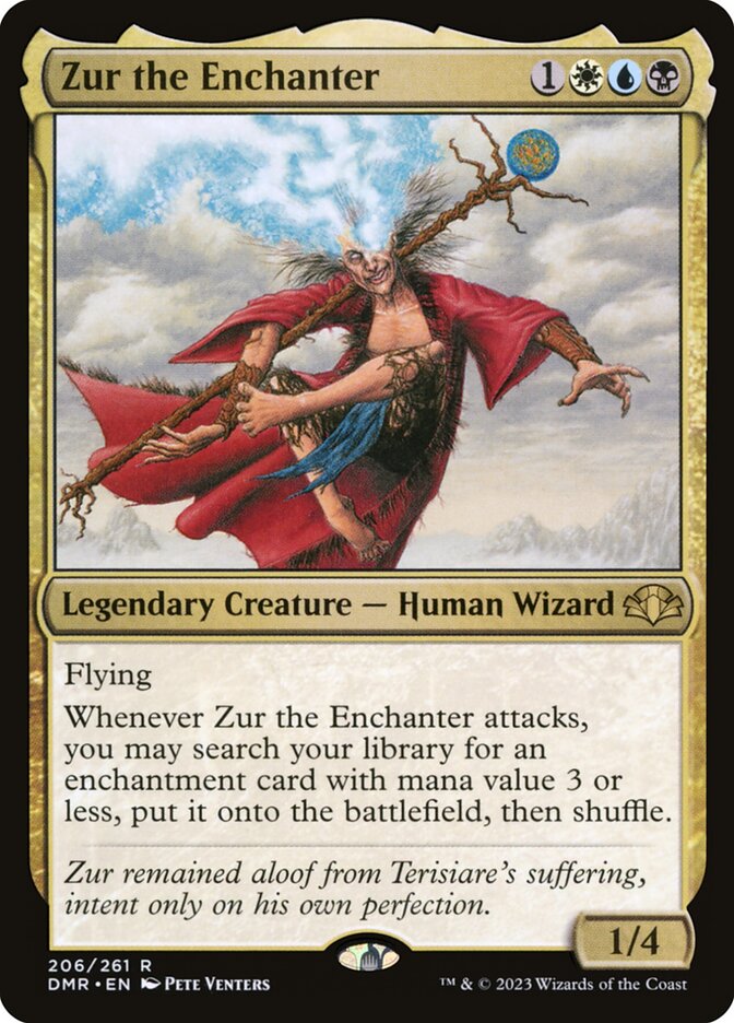 Zur the Enchanter 206/261 (Dominaria Remastered) 