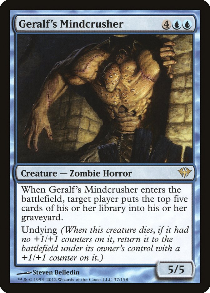 Geralf's Mindcrusher (Dark Ascension) 