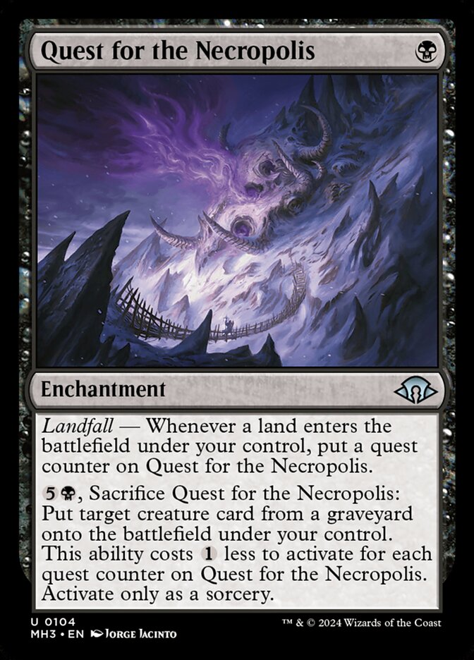 Quest for the Necropolis 104/319 (Modern Horizons 3) 