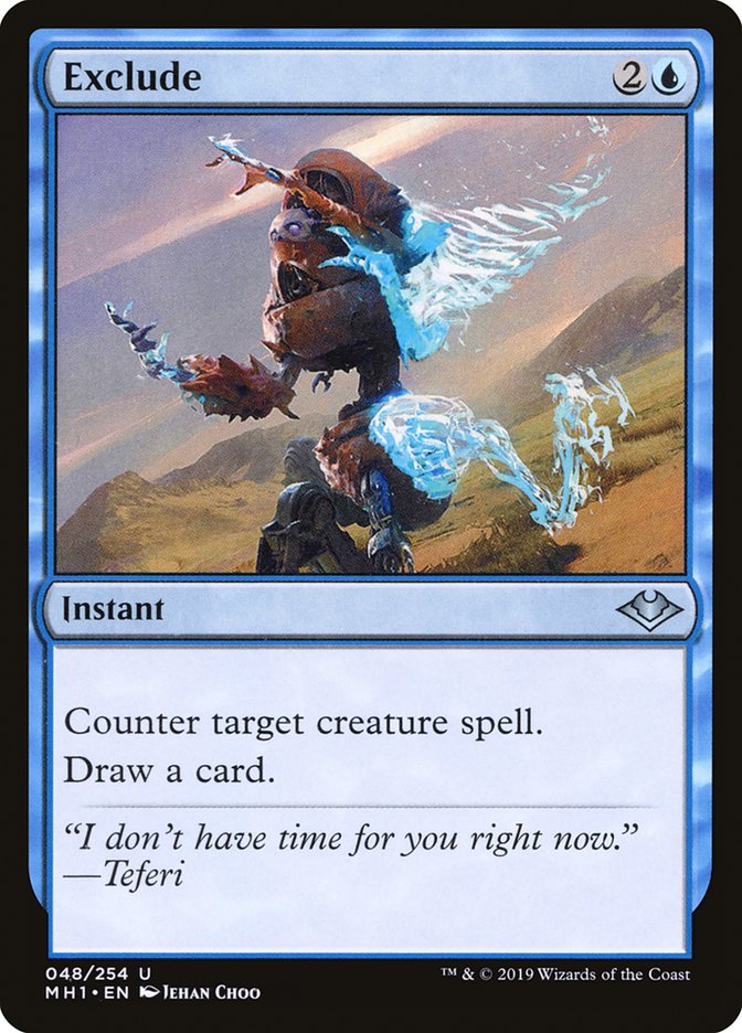Exclude 48/254 (Modern Horizons) 