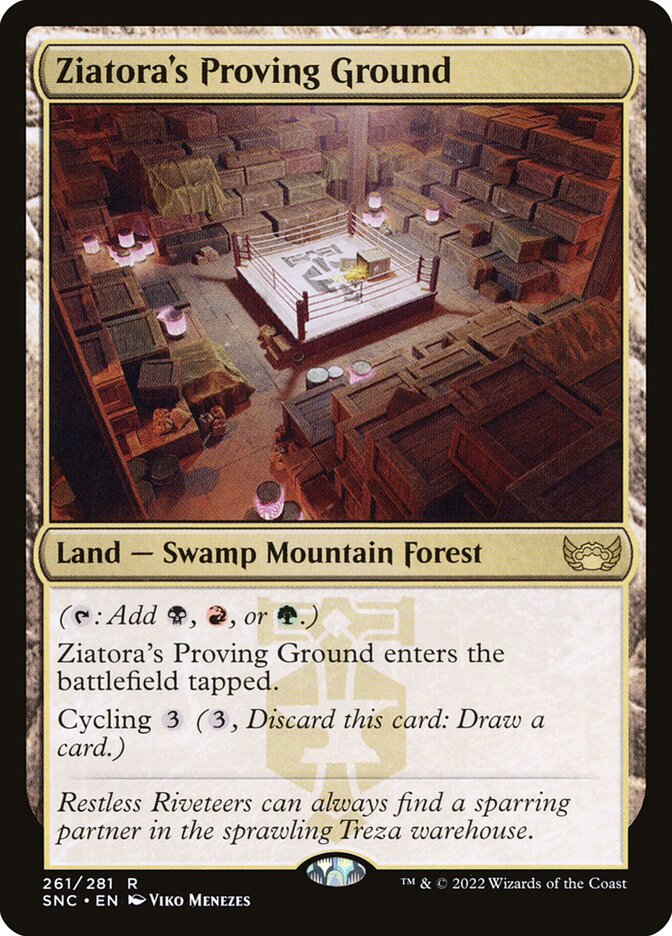 Ziatoras Proving Ground 261 (Streets of New Capenna)  - Foil