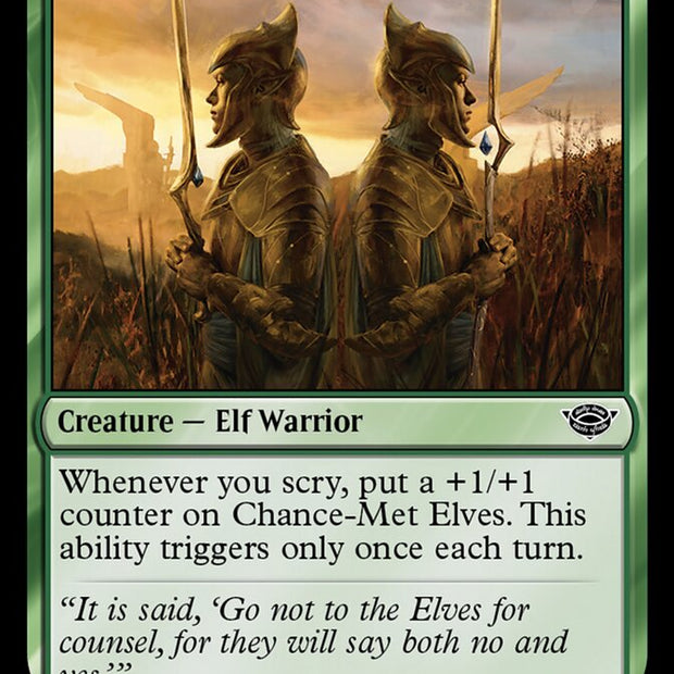 Chance-Met Elves 157/281 (Universes Beyond: The Lord of the Rings: Tales of Middle-earth) 