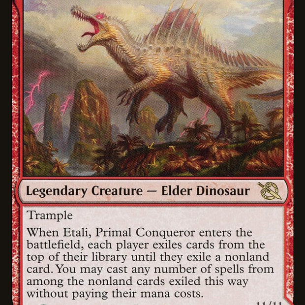 Etali, Primal Conqueror // Etali, Primal Sickness 137/291 (March of the Machine) 