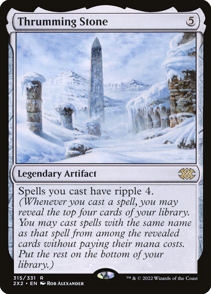 Thrumming Stone 315/331 (Double Masters 2022) 