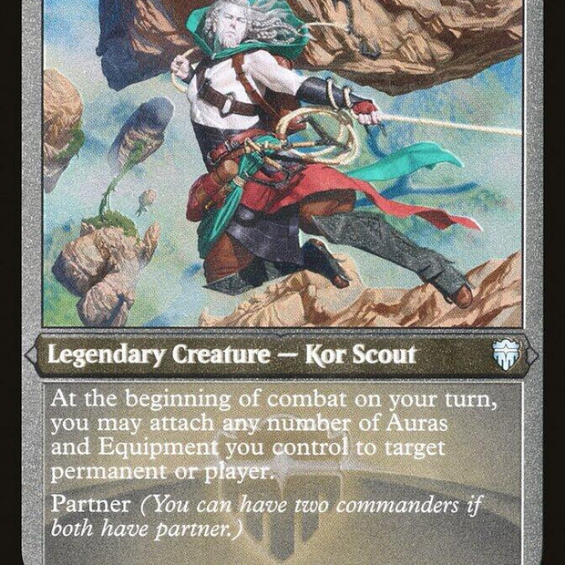 Ardenn Intrepid Archaeologist Foil Etched 549 (Commander Legends)  - Foil