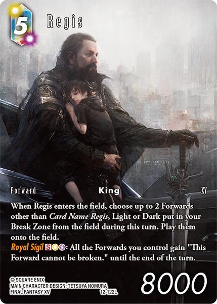 Regis - Full Art 12-122L (Journey of Discovery)  - Foil