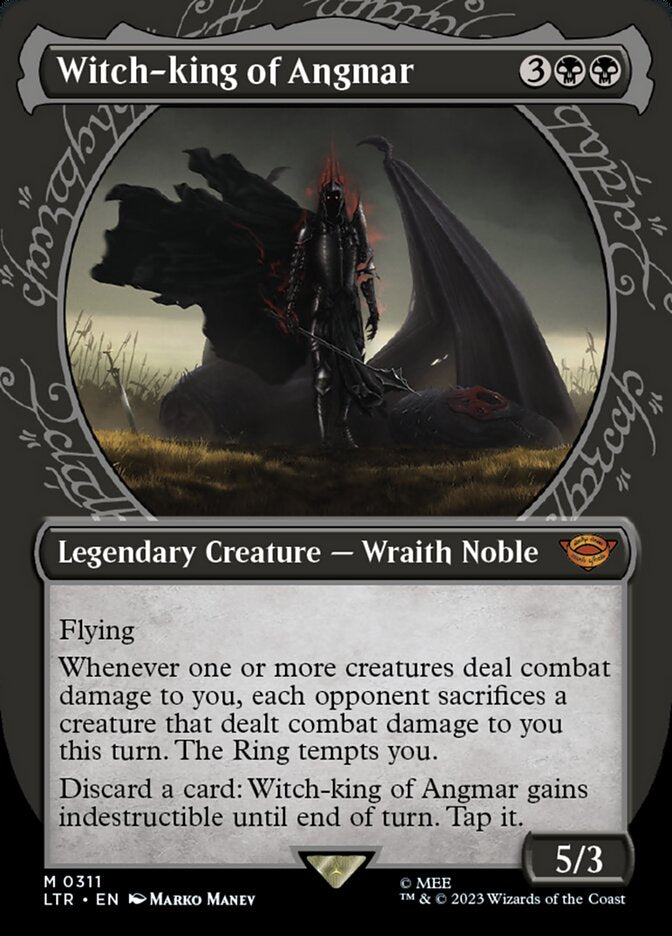 Witch-king of Angmar 311 (Universes Beyond: The Lord of the Rings: Tales of Middle-earth)  - Showcase Foil