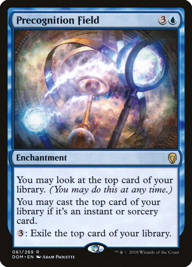 Precognition Field 61/269 (Dominaria)  - Foil