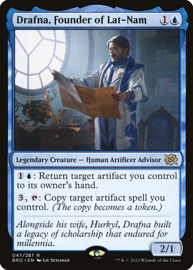 Drafna, Founder of Lat-Nam 47/287 (The Brothers' War)  - Foil