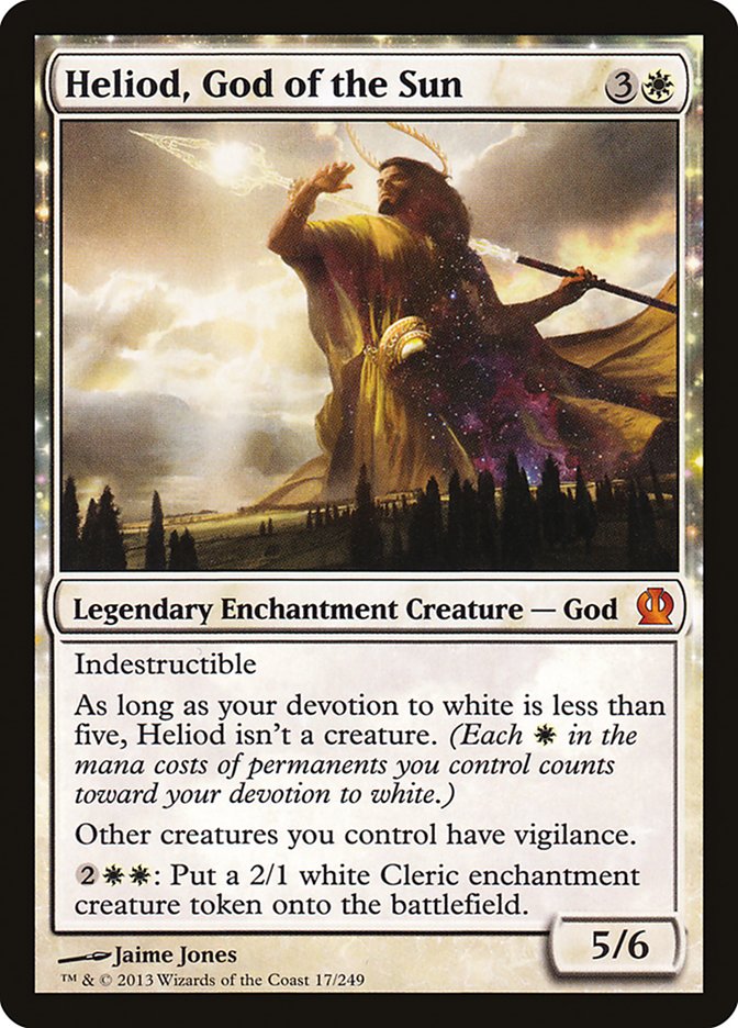 Heliod, God of the Sun 17/249 (Theros) 
