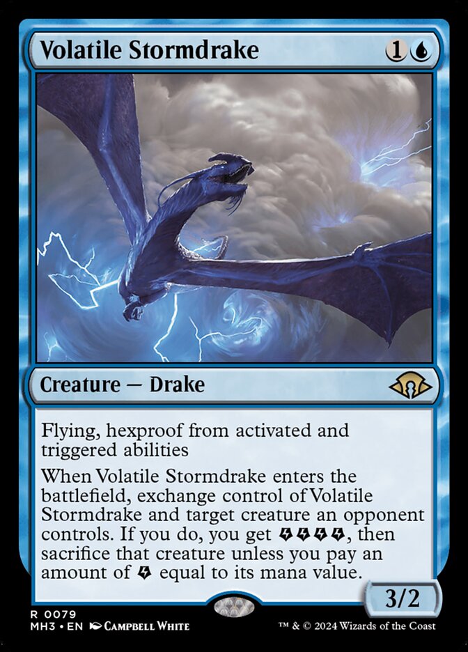 Volatile Stormdrake 79/319 (Modern Horizons 3) 