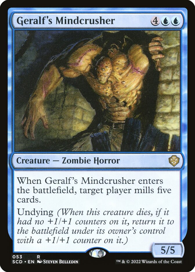 Geralf's Mindcrusher 53/352 (Starter Commander Decks) 